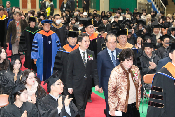 신안산대학교 2023학년도 학위수여식 사진