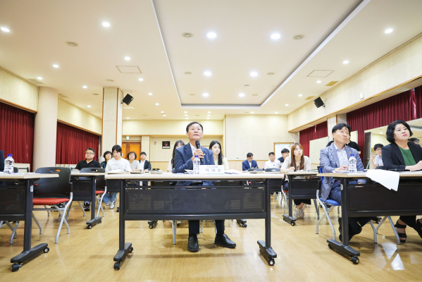 반월천 지방하천정비사업 실시설계용역 주민설명회 사진