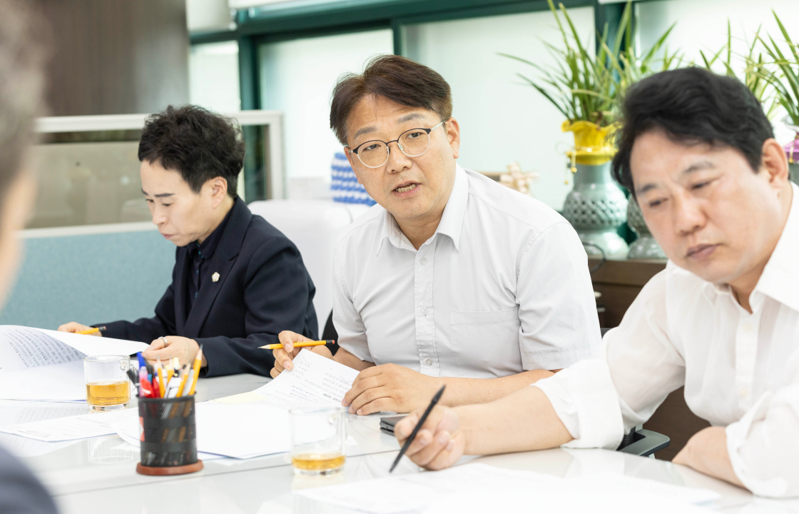도시환경위원회 간담회 사진