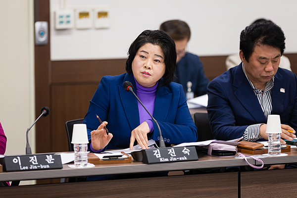 제9대 안산시의회 3월 의원총회 사진