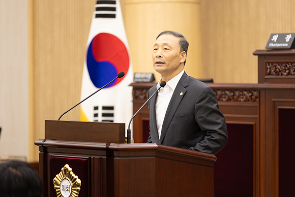 제296회 안산시의회 임시회 제2차 본회의 사진