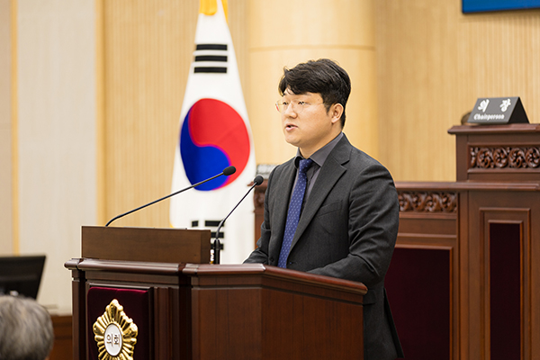 제296회 안산시의회 임시회 제3차 본회의 사진