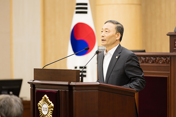 제296회 안산시의회 임시회 제3차 본회의 사진