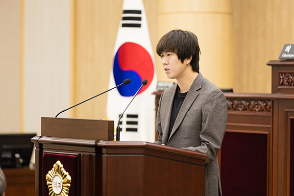제296회 안산시의회 임시회 제3차 본회의 사진