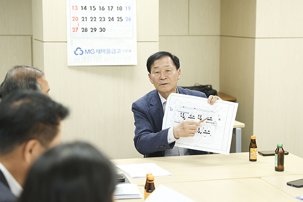 초지역메이저타운 에코단지 현장방문 사진
