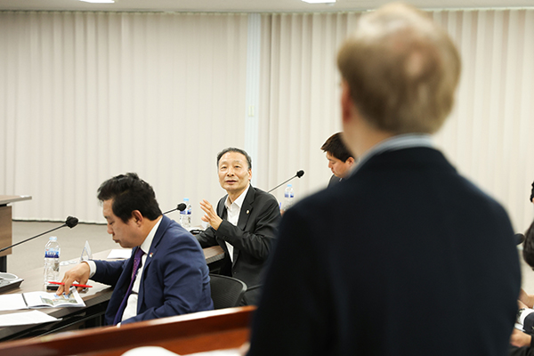 사동 복합문화체육센터 건립 타당성 조사 재용역 중간보고회 사진