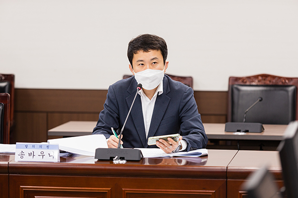 제297회 안산시의회 제1차 정례회 도시환경위원회 사진