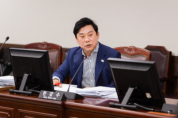 제297회 안산시의회 제1차 정례회 도시환경위원회 사진