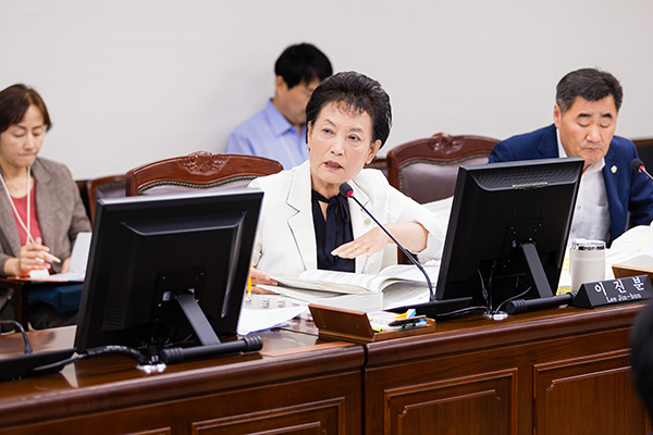 제297회 안산시의회 제1차 정례회 문화복지위원회 행정사무감사 사진