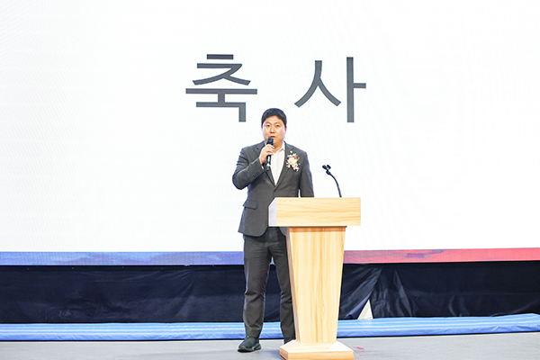 안산시레슬링협회 회장 이취임식 사진