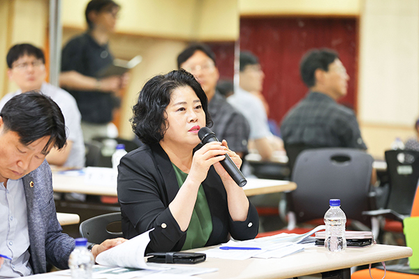 반월천 지방하천정비사업 실시설계용역 주민설명회 사진