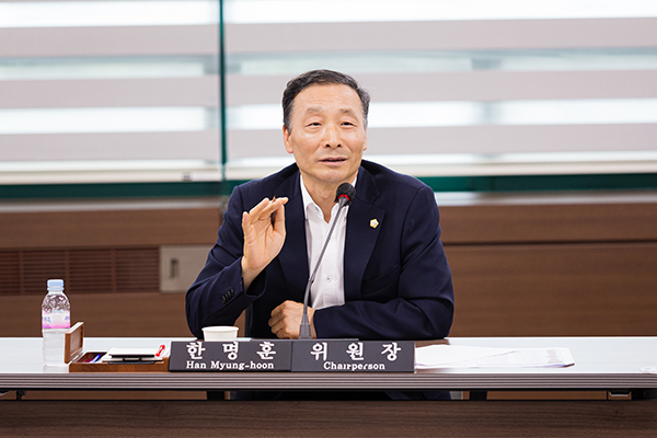 안산미래연구원 안산시의회 의정간담회 사진
