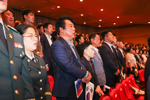 제80주년 광복절 경축식 사진