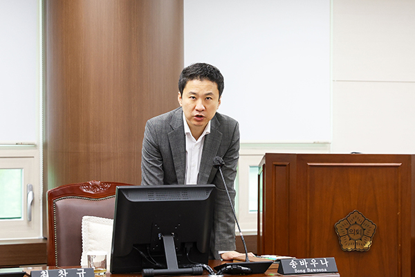 제298회 안산시의회 임시회 제1차 예산결산특별위원회 사진