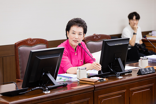 제298회 안산시의회 임시회 문화복지위원회 사진