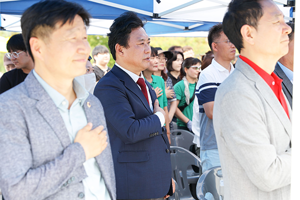 호수공원 가족친수놀이터 개장식 사진