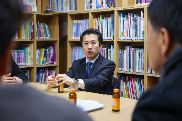 설명절맞이 복지시설 위문 사진