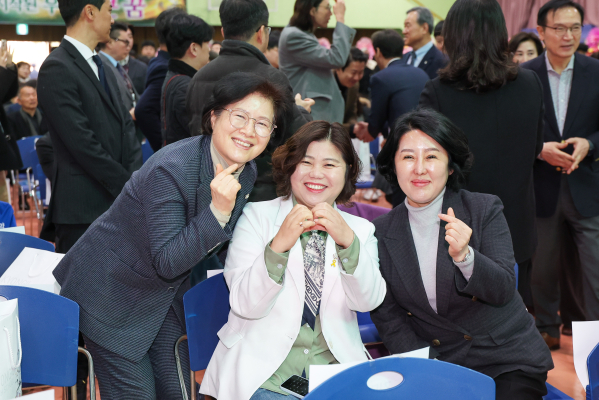 경일고등학교 여자 배구부 창단식 사진
