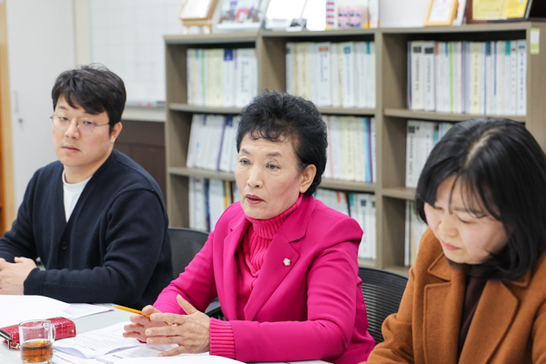 제9대 후반기 문화복지위원회 제9차 간담회 사진