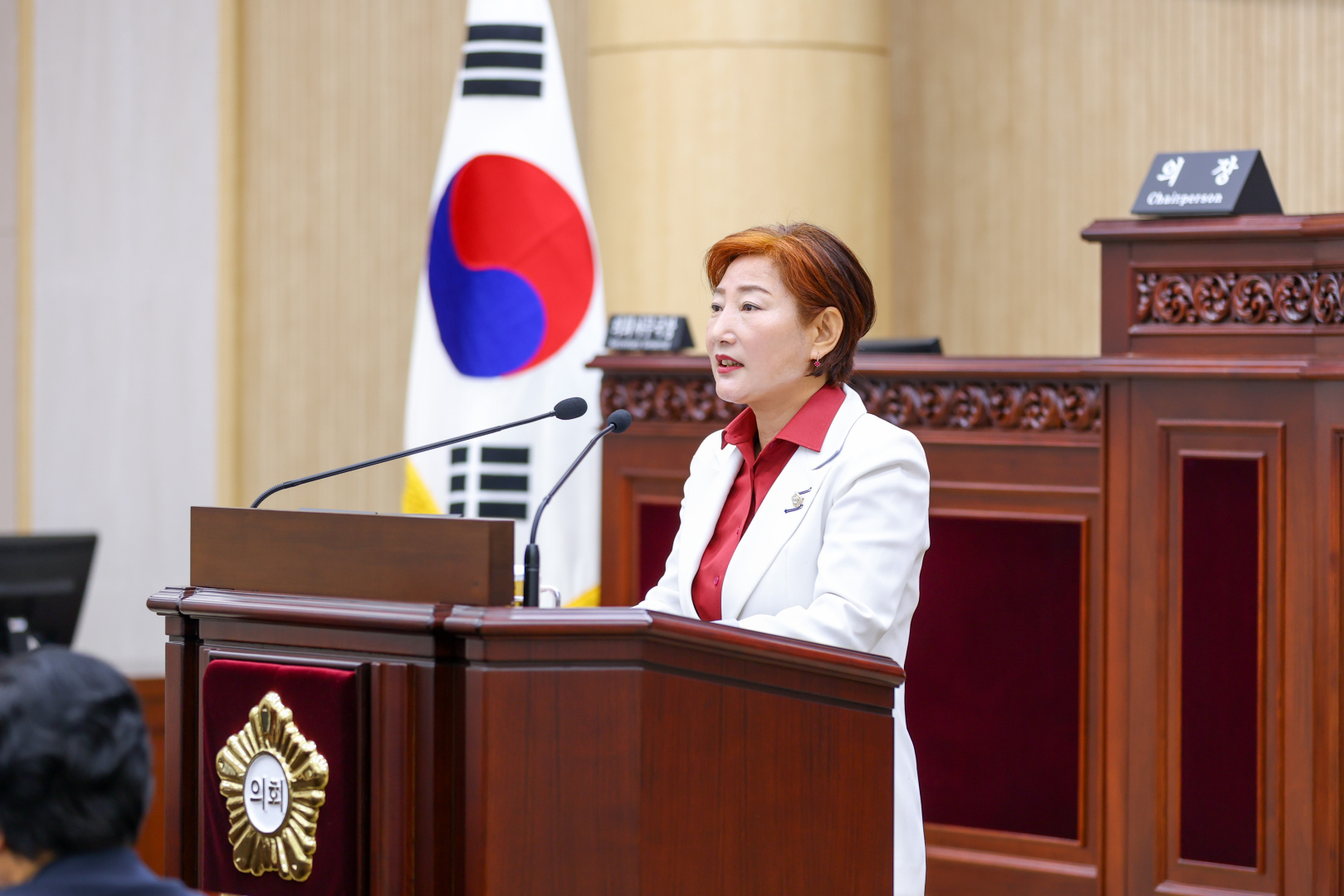 제302회 안산시의회 임시회 제1차 본회의 사진