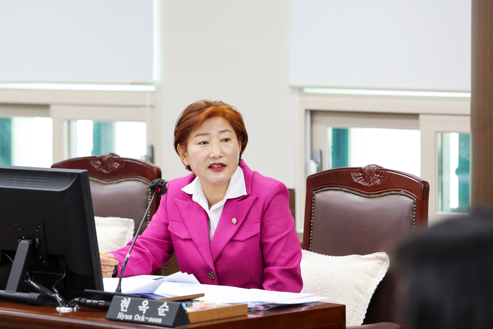 제302회 안산시의회 임시회 기획행정위원회 사진