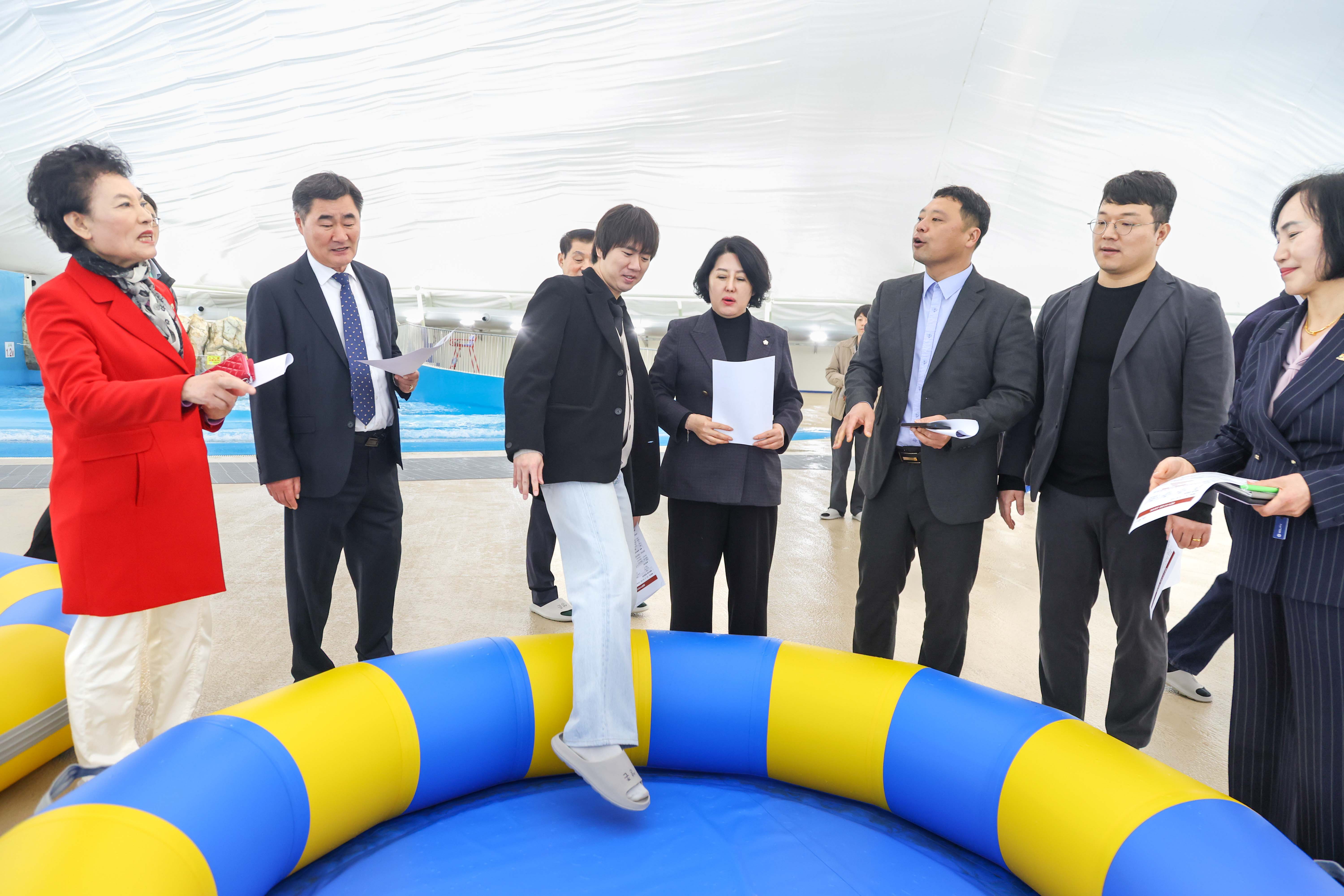  제302회 안산시의회 임시회 문화복지위원회 현장활동 사진