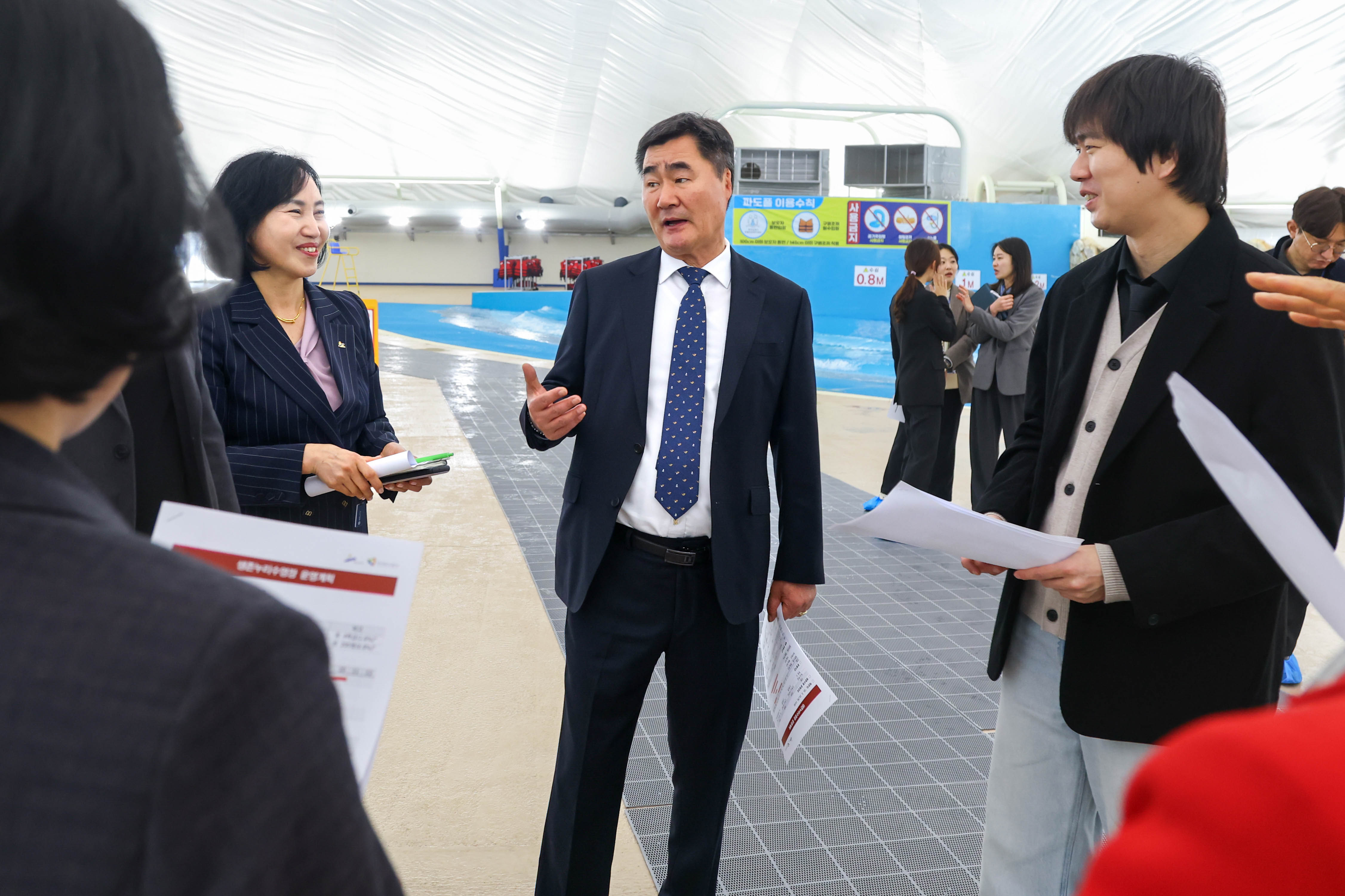  제302회 안산시의회 임시회 문화복지위원회 현장활동 사진