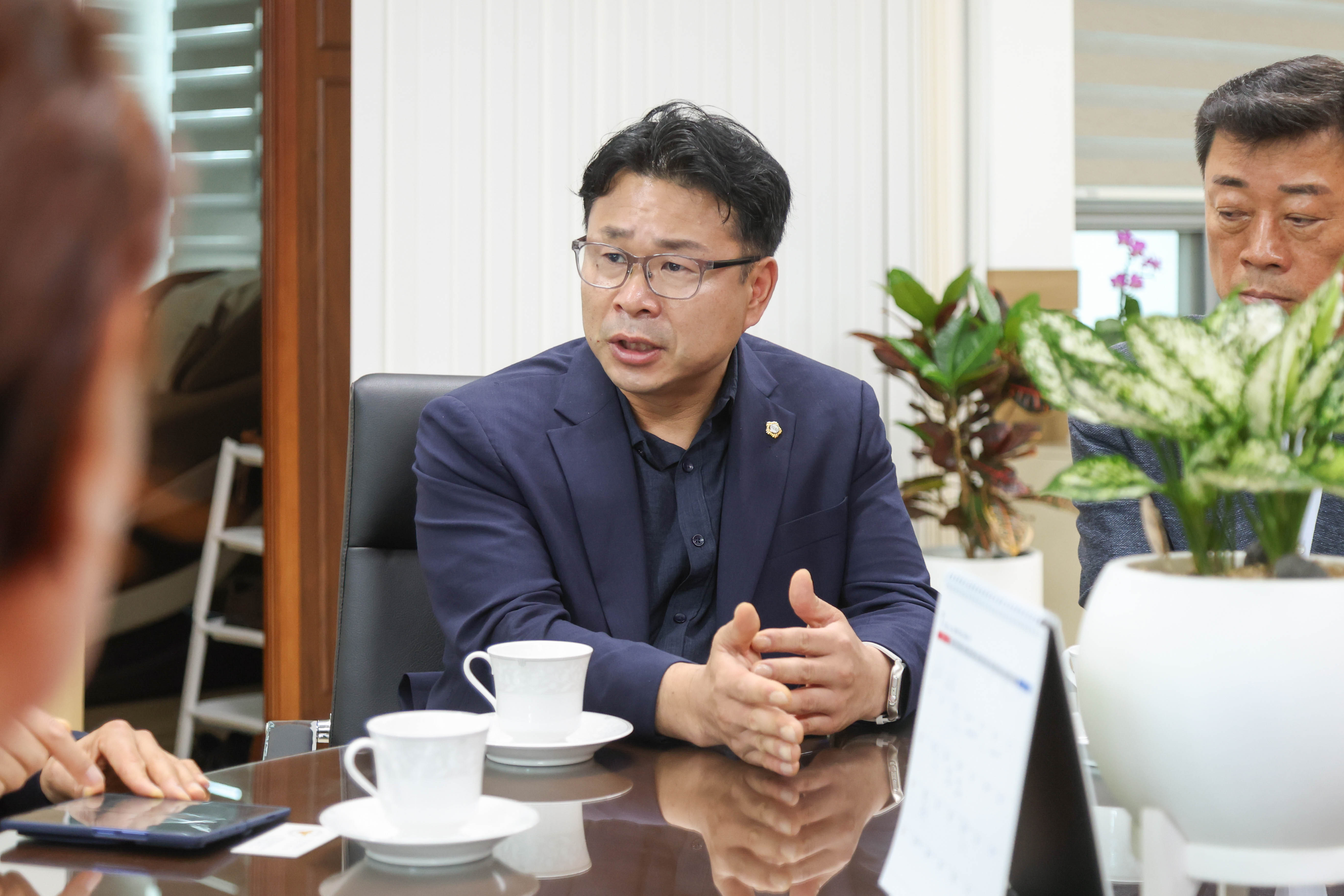 제10대 안산시의회 전반기 의장단 주요기관 방문 사진
