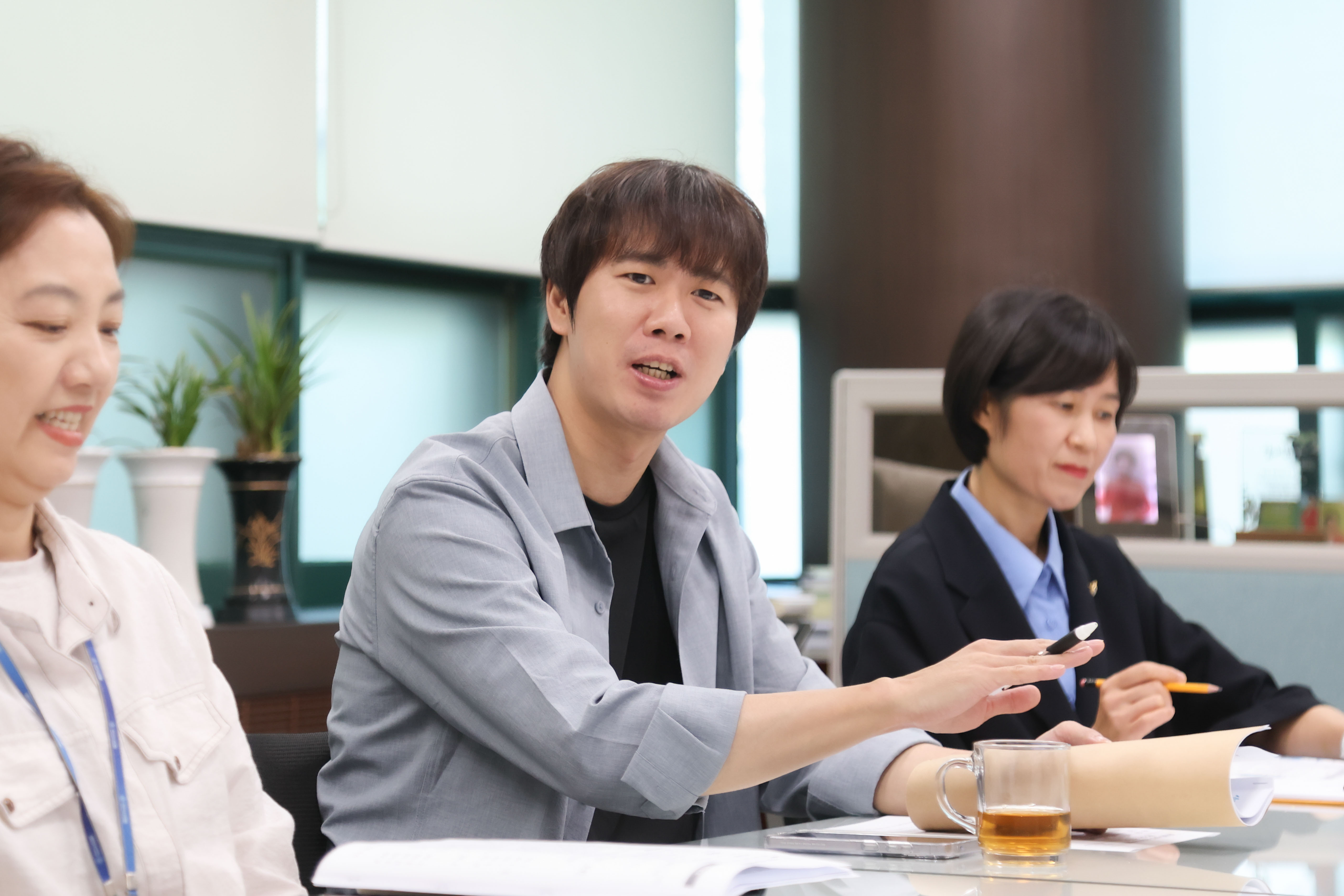제10대 전반기 문화복지위원회 제2차 간담회 사진