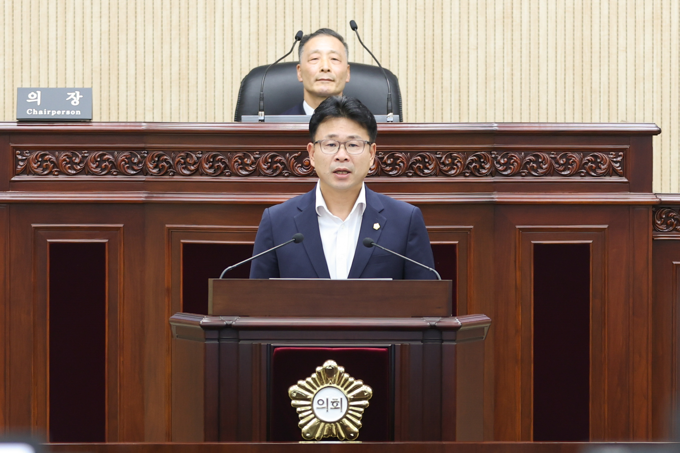 제306회 안산시의회 제1차 정례회 제1차 본회의 사진