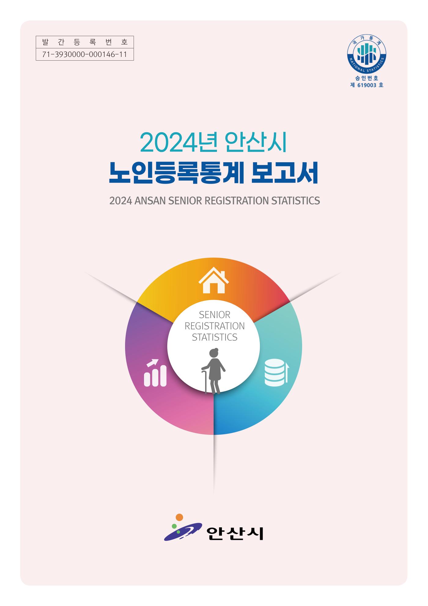 2024년 안산시 노인등록통계 보고서