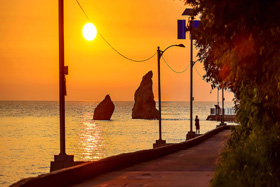 구봉도낙조전망대